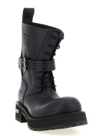 Ботинки BALENCIAGA Venom lace-up boots (873427WBEQ41081) #