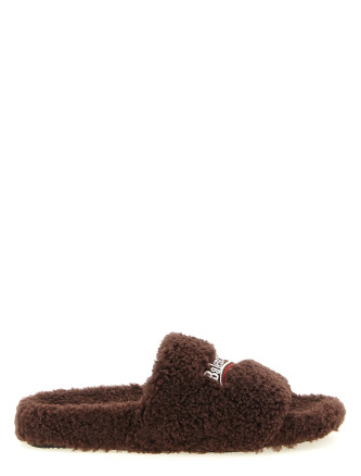 Шлепанцы BALENCIAGA 'Furry'