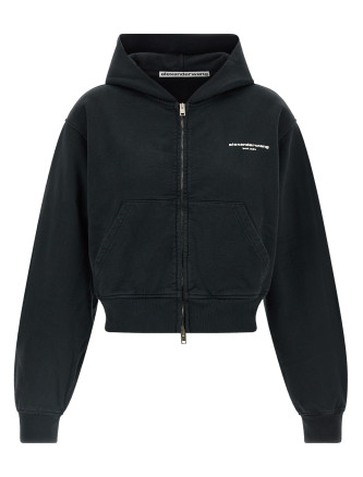 Худи ALEXANDER WANG 'Zip-Up Hoodie'