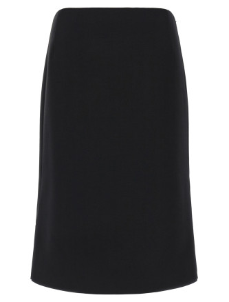 Юбка миди FENDI Skirt with slits