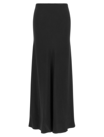 Макси юбка FABIANA FILIPPI Shiny satin enver skirt