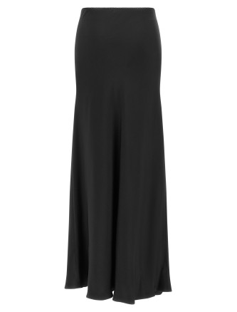 Юбка макси FABIANA FILIPPI Shiny satin enver skirt (GND216F361D9828204) #