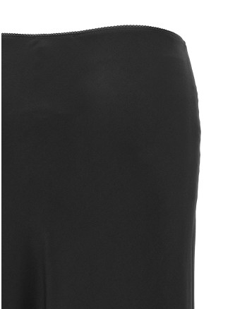 Юбка макси FABIANA FILIPPI Shiny satin enver skirt (GND216F361D9828204) #