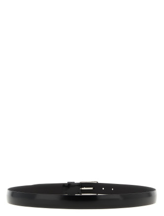 Ремень ZERBINI CLAUDIO Brushed leather belt (611830SPAZZOLATONERO) #