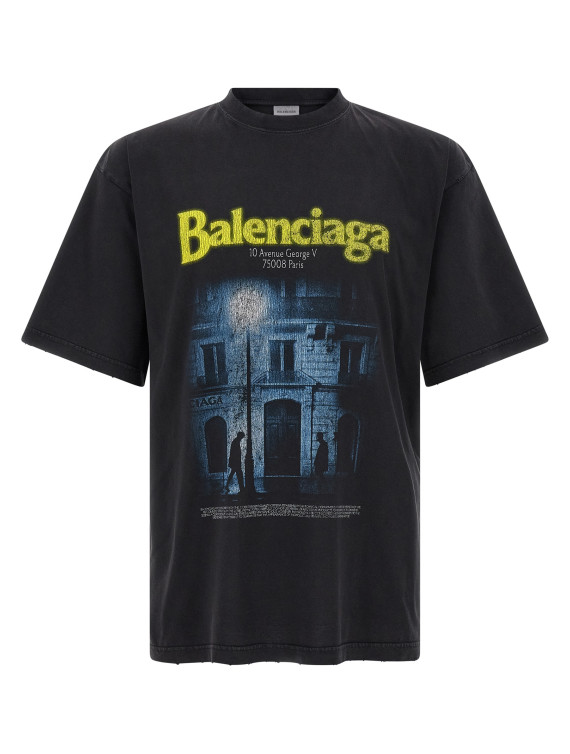 Футболка BALENCIAGA 'The Address' (764235TUVO61041) #1