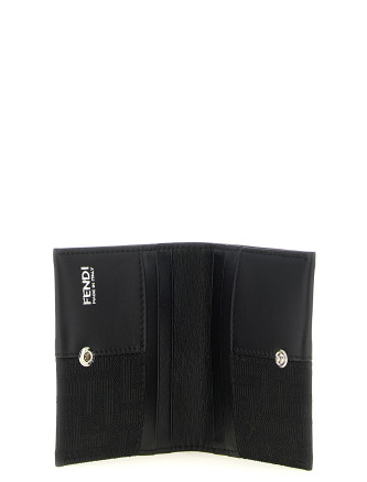 Кошелёк FENDI FF Jacquard cardholder (7M0396B139F0QA1) #