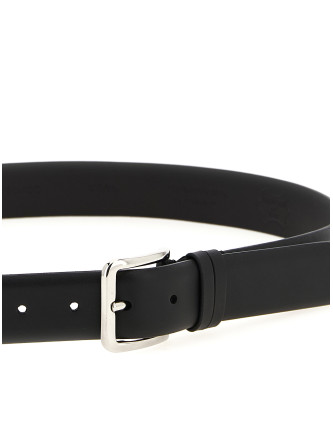 Ремень ZERBINI CLAUDIO Smooth leather belt (611835VITELLONERO) #
