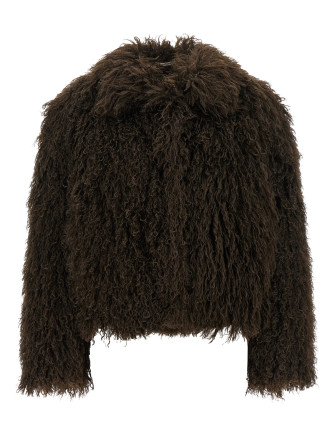 Шуба TAGLIATORE Eco-Fur crop