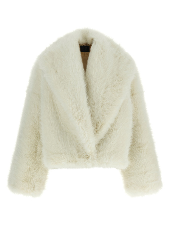 Шуба B&B COUTURE 'Carrie' (CARRIEJACKETWHITE) #1