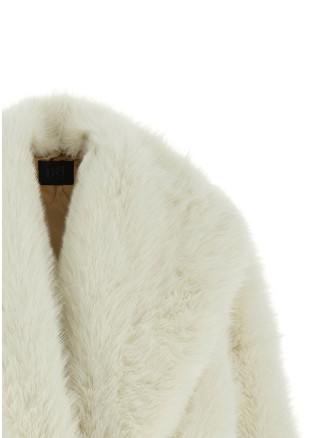 Шуба B&B COUTURE 'Carrie' (CARRIEJACKETWHITE) #