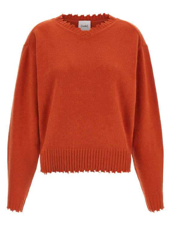 Свитер NUDE Fringed hem sweater (1101W26001162) #1
