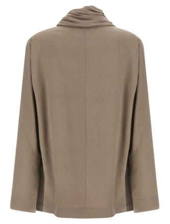 Блузка NUDE Draped panel blouse (1103W2625040) #
