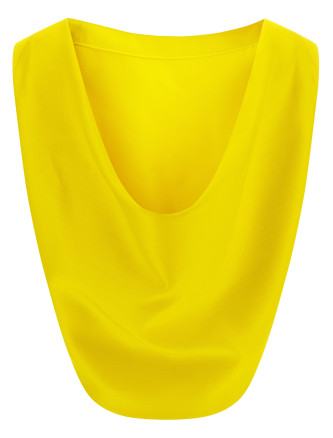 Повседневный топ BALENCIAGA Draped crop top (872137TUT227200) #