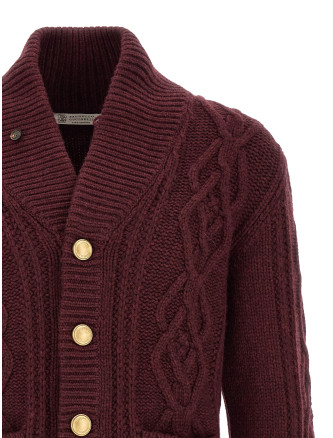 Кардиган BRUNELLO CUCINELLI Cardigan cashmere Piuma (MA2301006C9763) #