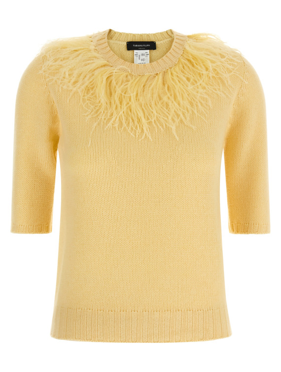 Свитер FABIANA FILIPPI Feather sweater (MAD226F490M438713) #1