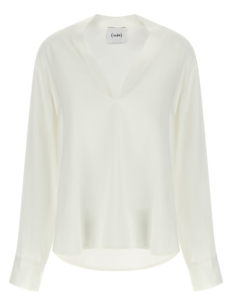 Блузка NUDE V-neck blouse