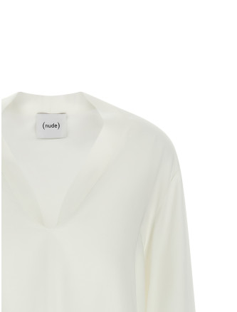 Блузка NUDE V-neck blouse (1103W2625101) #