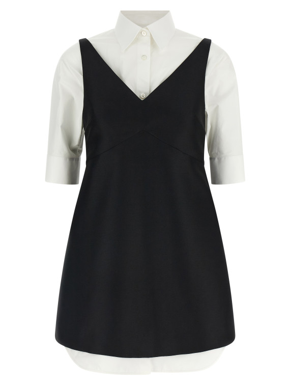 Мини-платье BALENCIAGA 'Chemisier Ibrido' (A00296TUT221000) #1