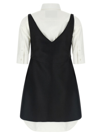 Мини-платье BALENCIAGA 'Chemisier Ibrido' (A00296TUT221000) #