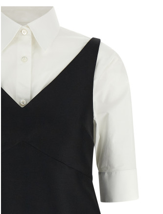 Мини-платье BALENCIAGA 'Chemisier Ibrido' (A00296TUT221000) #