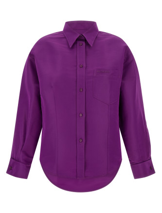 Рубашка BALENCIAGA Silk shirt