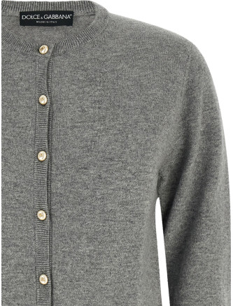 Кардиган DOLCE & GABBANA Logo buttons cardigan (FXV07TJBW2CN0040) #