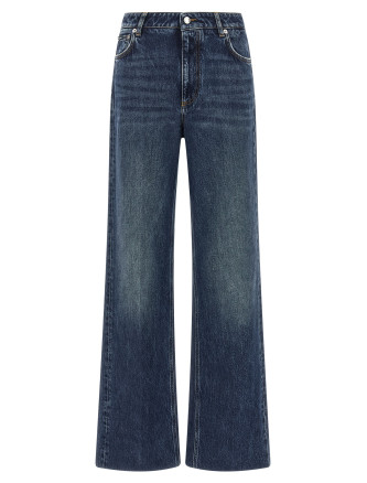 Джинсы DOLCE & GABBANA Logo plaque jeans