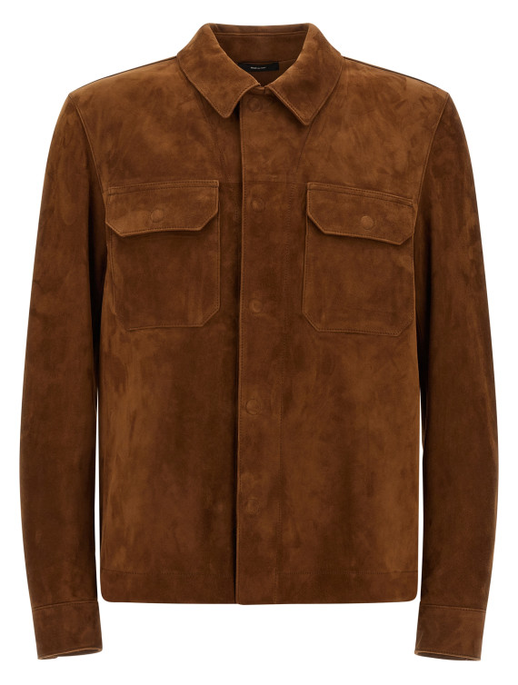 Куртка TOM FORD Suede overshirt (LJS032LMS038ECL) #1
