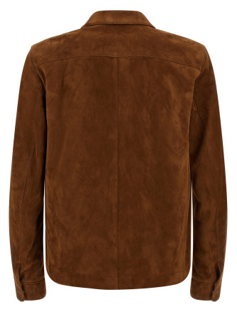 Куртка TOM FORD Suede overshirt (LJS032LMS038ECL) #