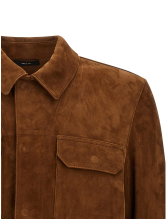 Куртка TOM FORD Suede overshirt (LJS032LMS038ECL) #