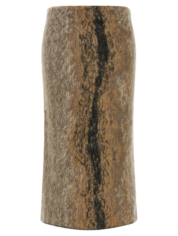 Юбка миди NUDE Wool and alpaca skirt (1101W26120104) #1
