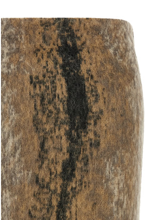 Юбка миди NUDE Wool and alpaca skirt (1101W26120104) #
