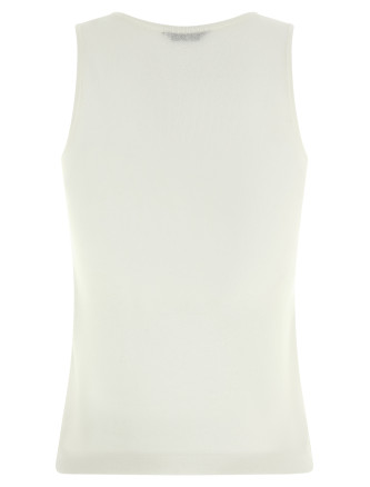 Повседневный топ BALENCIAGA Logo embroidery tank top (A000JDT34659000) #