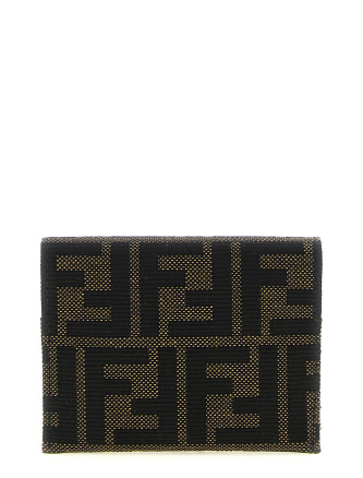 Кошелёк FENDI FF jacquard cardholder (8M0608B1JYF0VAT) #