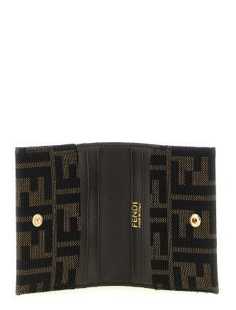 Кошелёк FENDI FF jacquard cardholder (8M0608B1JYF0VAT) #