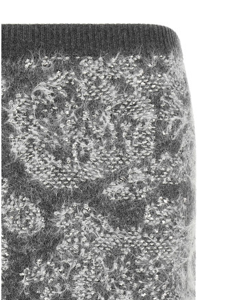 Юбка миди NUDE Jacquard knit skirt (1101W2616159) #