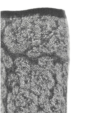 Юбка миди NUDE Jacquard knit skirt (1101W2616159) #
