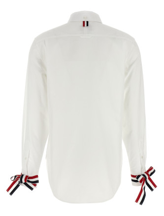 Рубашка THOM BROWNE RWB tape cuffs shirt (FLL156A03113100) #