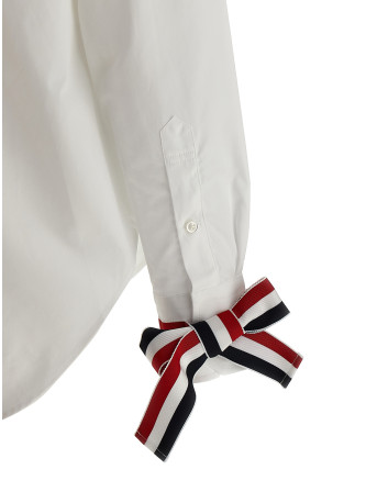 Рубашка THOM BROWNE RWB tape cuffs shirt (FLL156A03113100) #