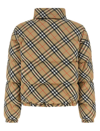 'Ambleside Check' down jacket (8110249SANDIPCHECK) #