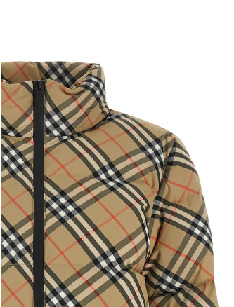 'Ambleside Check' down jacket (8110249SANDIPCHECK) #