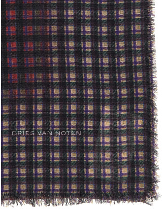 Шарф DRIES VAN NOTEN 'Folk' (2620213064124353) #