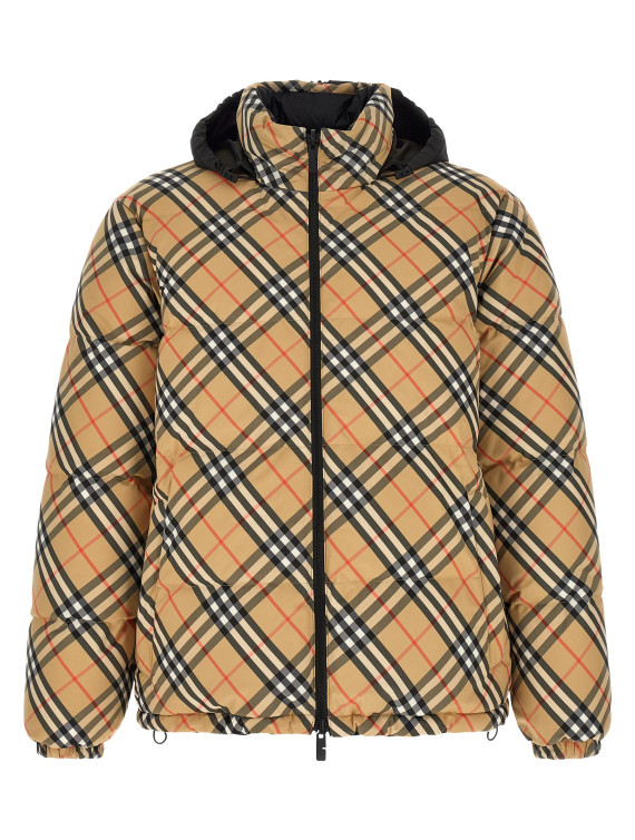Пуховик BURBERRY 'Snowdon' (8131877SANDIPCHECK) #1