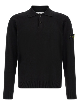 Поло STONE ISLAND 'Badge Stone Island'