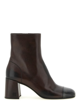 Ботильоны MIU Nappa ankle boots
