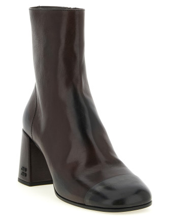 Ботильоны MIU Nappa ankle boots (5T786EF0653ZQIF0AL3) #