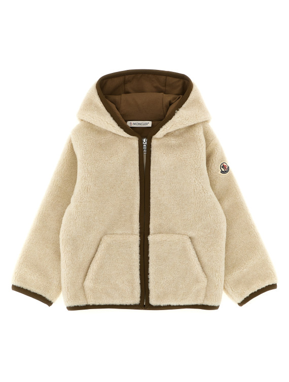 Худи MONCLER ENFANT Teddy hoodie (L29518G0000589BLO200) #1
