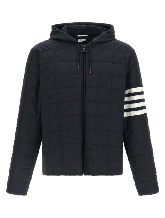 '4BAR' ripstop shiny jacket (MJD138XF1095415) #1