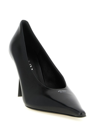 Высокие каблуки PRADA Leather pumps (1I685OF09054PF0002) #