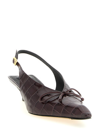 Каблуки средней высоты JACQUEMUS 'Les Slingbacks Cubisto B' (26HFOW00138BC07A21495) #